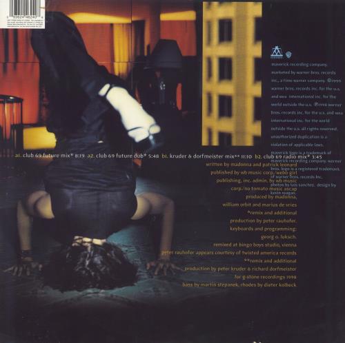 Madonna Nothing Really Matters 12" vinyl single (12 inch record / Maxi-single) UK MAD12NO132472