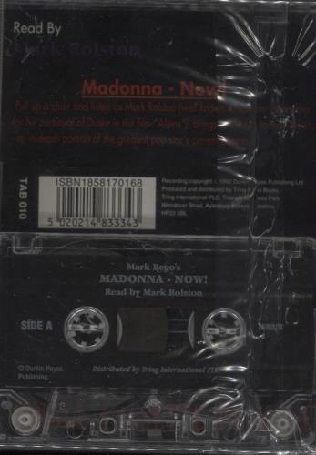 Madonna Now! cassette album UK MADCLNO865751
