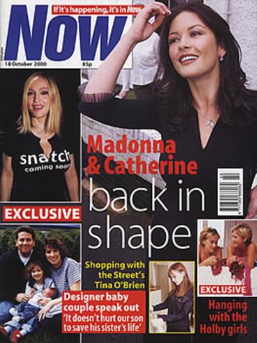 Madonna Now - October 2000 magazine UK MADMANO379474