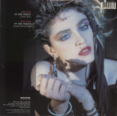 Madonna On The Street 12" vinyl single (12 inch record / Maxi-single) UK MAD12ON45950