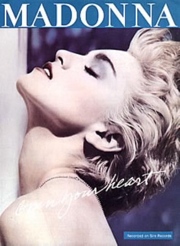 Madonna Open Your Heart sheet music UK MADSMOP355012