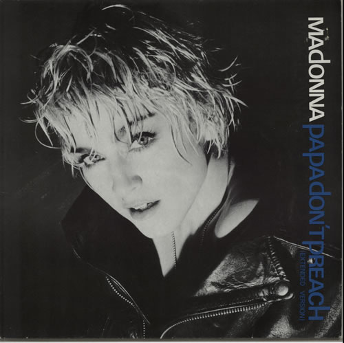 Madonna Papa Don't Preach 12" vinyl single (12 inch record / Maxi-single) German MAD12PA41208