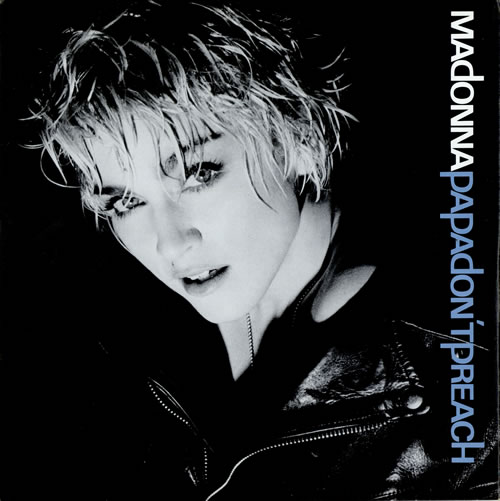 Madonna Papa Don't Preach 12" vinyl single (12 inch record / Maxi-single) Canadian MAD12PA94744