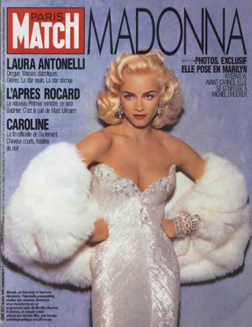 Madonna Paris Match magazine French MADMAPA15339