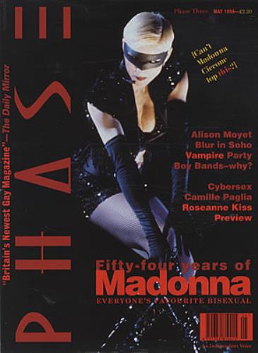 Madonna Phase - May 1994 magazine UK MADMAPH167390