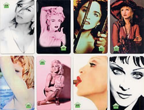 Madonna Phone Cards Set phone card UK MADPCPH231562