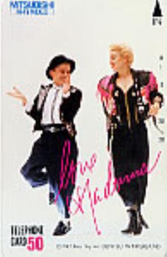 Madonna Phonecard phone card Japanese MADPCPH234480