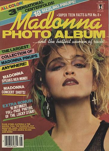 Madonna Photo Album magazine US MADMAPH335228
