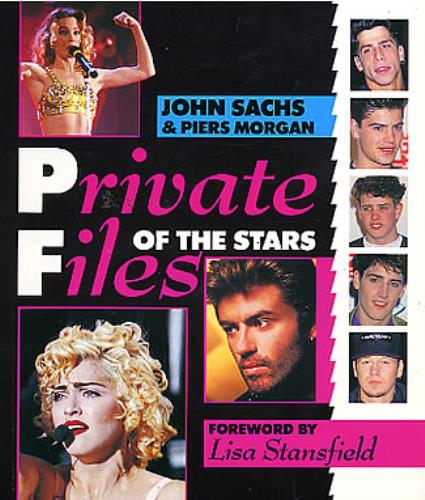 Madonna Private Files Of The Stars - Autographed book UK MADBKPR254009