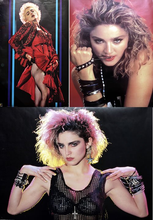 Madonna Quantity of 3 Posters poster UK MADPOQU560580