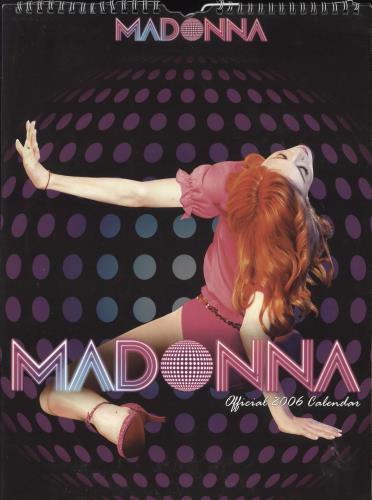Madonna Quantity of Four Calendars calendar UK MADCAQU733291