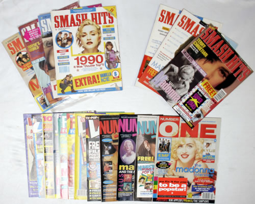 Madonna Quantity Of Pop Magazines magazine UK MADMAQU560355