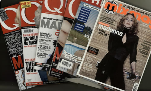 Madonna Quantity of Seven Music Magazines magazine UK MADMAQU630873