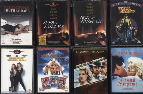 Madonna Quantity of Thirty-One DVDs DVD UK MADDDQU733431