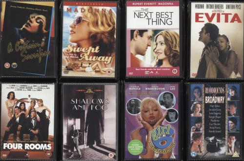 Madonna Quantity of Thirty-One DVDs DVD UK MADDDQU733431