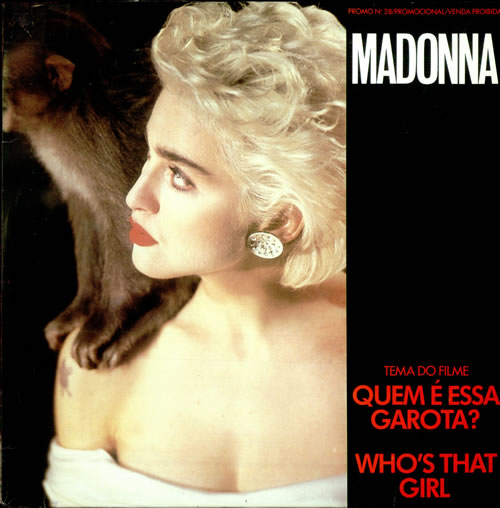 Madonna Quem E Essa Garota 12" vinyl single (12 inch record / Maxi-single) Brazilian MAD12QU181825