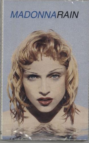 Madonna Rain - Sealed cassette single Australian MADCMRA660674