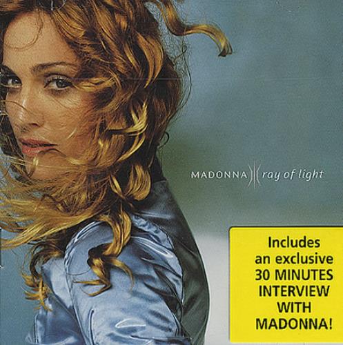 Madonna Ray Of Light + Interview Cd 2 CD album set (Double CD) Malaysia MAD2CRA126748