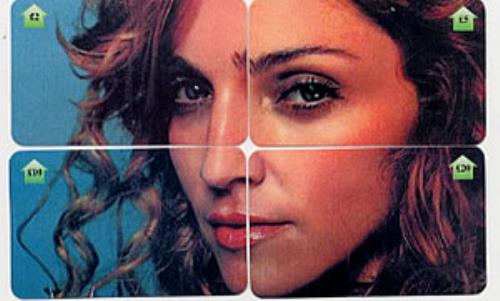 Madonna Ray Of Light phone card UK MADPCRA231564