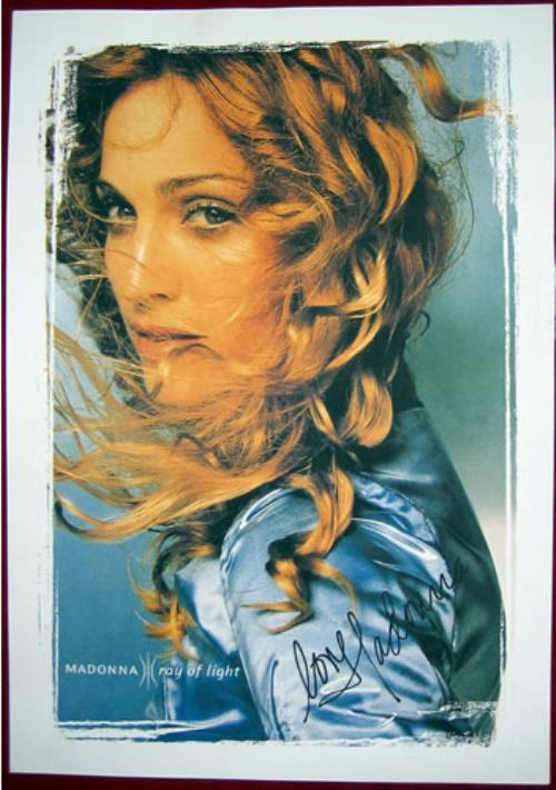 Madonna Ray Of Light memorabilia UK MADMMRA368763