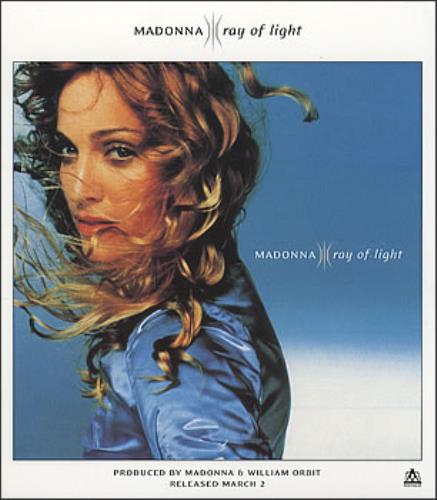 Madonna Ray Of Light handbill UK MADHBRA379126