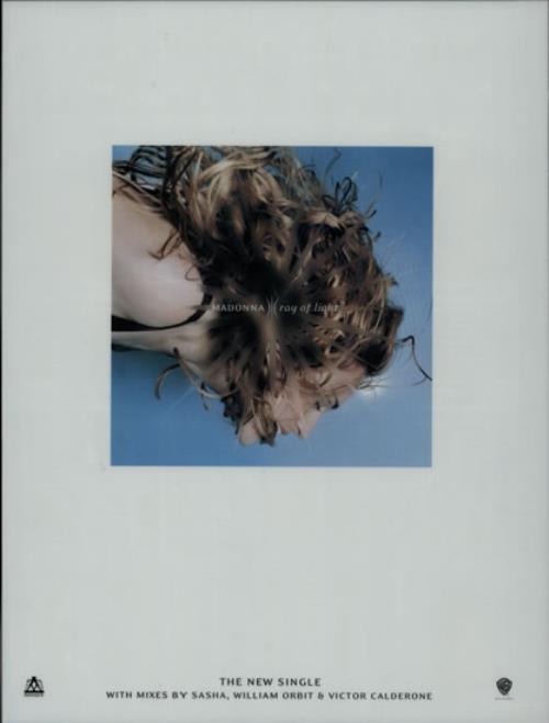 Madonna Ray Of Light display UK MADDIRA566611