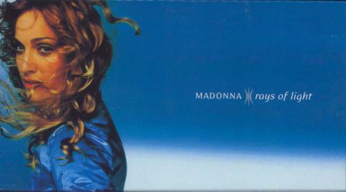 Madonna Rays Of Light video (VHS or PAL or NTSC) UK MADVIRA223945