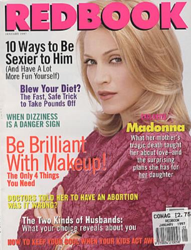 Madonna Red Book magazine US MADMARE327998