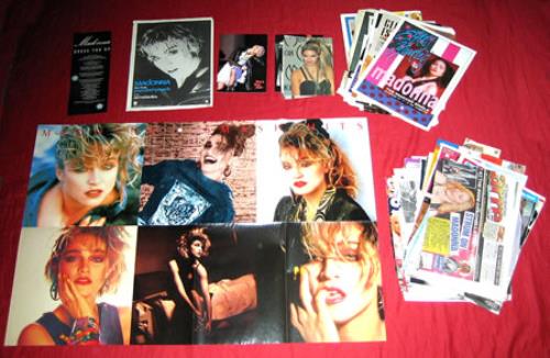Madonna Scrap Book & Cuttings memorabilia UK MADMMSC379865