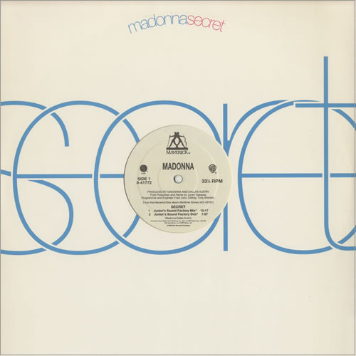 Madonna Secret - Remixes 12" vinyl single (12 inch record / Maxi-single) US MAD12SE496269