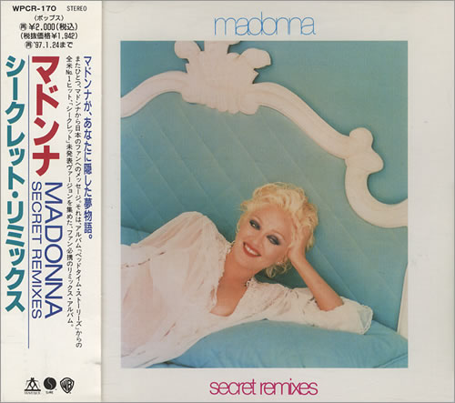 Madonna Secret Remixes CD single (CD5 / 5") Japanese MADC5SE37262