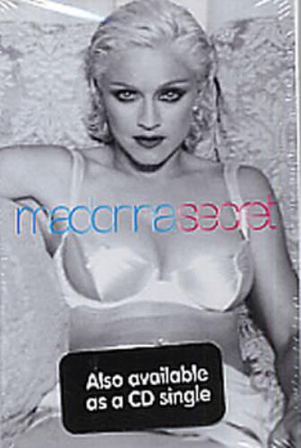 Madonna Secret cassette single US MADCSSE34213