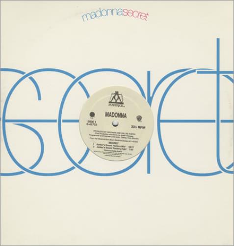 Madonna Secret 12" vinyl single (12 inch record / Maxi-single) US MAD12SE37476