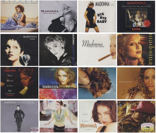 Madonna Selection Of CD Single - Pack 1 CD single (CD5 / 5") UK MADC5SE437347