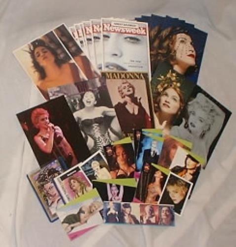 Madonna Selection of Postcards, Stickers Etc. memorabilia UK MADMMSE170357
