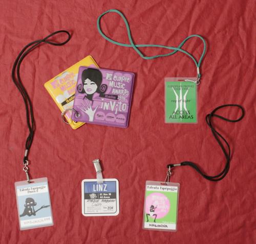 Madonna Selection Of Tour Passes tour pass European MADTPSE510663