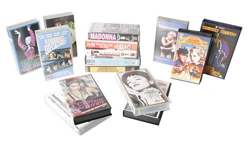 Madonna Set of 15 Videos video (VHS or PAL or NTSC) UK MADVISE457403