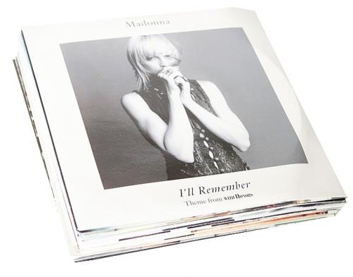 Madonna Set of 17 Singles 7" vinyl single (7 inch record / 45) UK MAD07SE457396