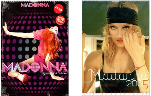 Madonna Set of 3 Calendars calendar UK MADCASE489340