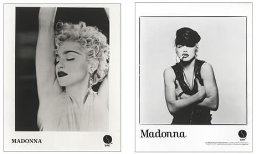 Madonna Set Of 3 Reprint Photographs photograph UK MADPHSE379514