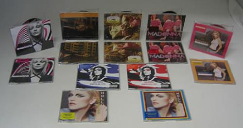 Madonna Set Of 7 Double CD Singles CD single (CD5 / 5") UK MADC5SE365636