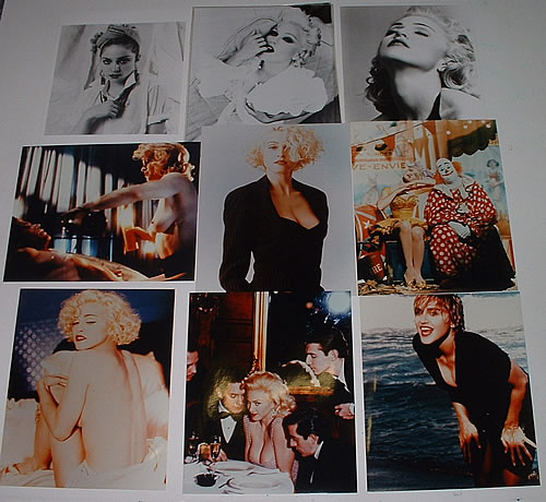 Madonna Set Of Photographs - 1980's Era (Set 1) photograph UK MADPHSE332440