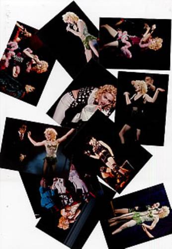 Madonna Set of Ten Concert Photos #1 photograph UK MADPHSE255912