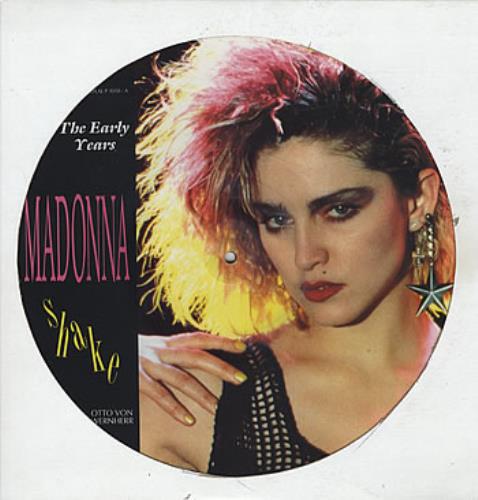 Madonna Shake 12" vinyl picture disc (12 inch picture record) UK MAD2PSH17672