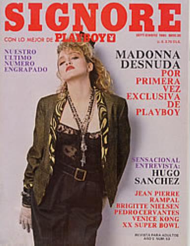 Madonna Signore - Playboy magazine Mexican MADMASI251723