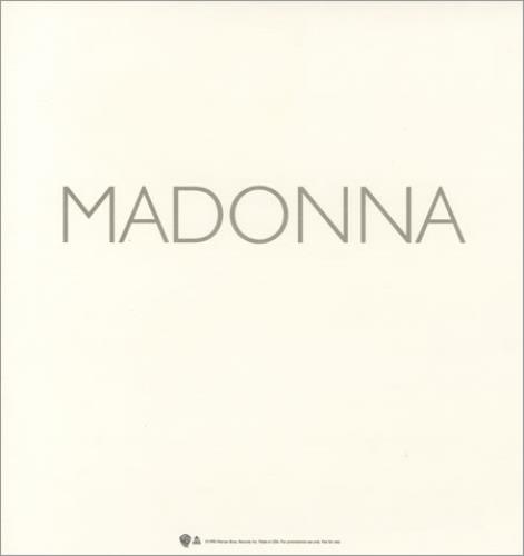 Madonna Something To Remember display US MADDISO200715