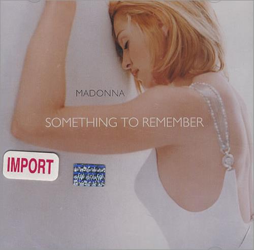 Madonna Something To Remember CD album (CDLP) Argentinean MADCDSO264118
