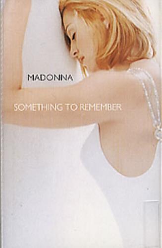 Madonna Something To Remember cassette album US MADCLSO348744
