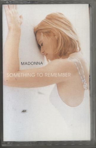 Madonna Something To Remember cassette album Korean MADCLSO861305