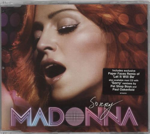 Madonna Sorry 2-CD single set (Double CD single) UK MAD2SSO350293